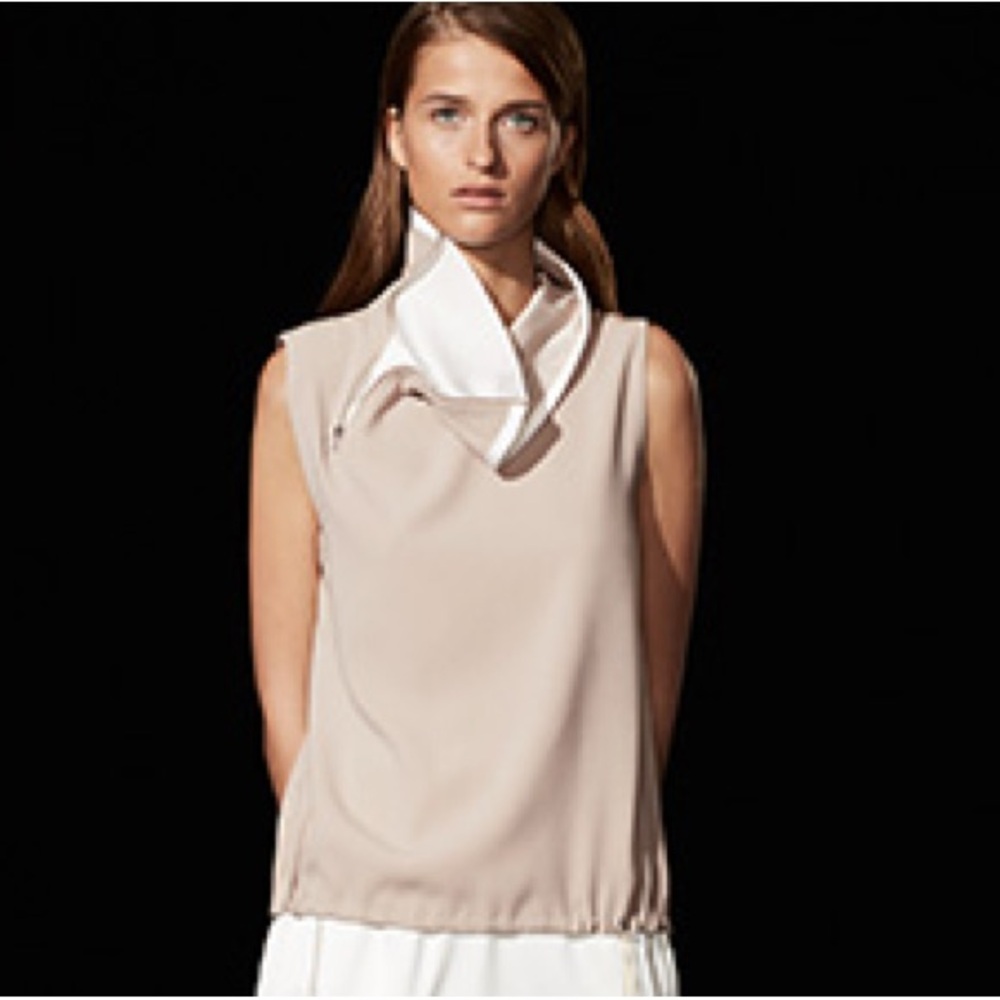 Aritzia Babaton 1-01 studio Loy Blouse